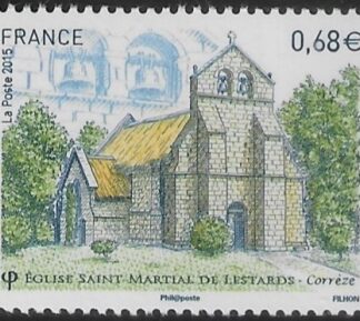 2015 France SG5794 Churches - Saint Martial de Lestards U/M (MNH)