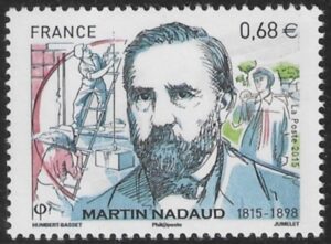 2015 France SG5807 Birth Bicentenary Martin Naduad U/M (MNH)