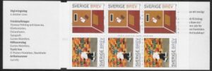 2001 Sweden SB559 Design a Stamp Prize Winners Booklet U/M (MNH)