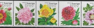 2001 Sweden SG2164-8 Peonies U/M (MNH)