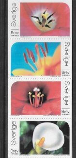 2004 Sweden SB585 Flowers Booklet U/M (MNH)