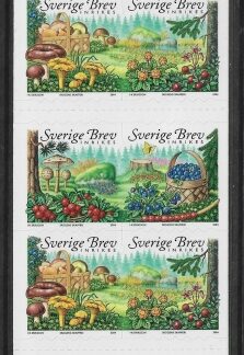 2004 Sweden SB590 Forest Food Booklet U/M (MNH)