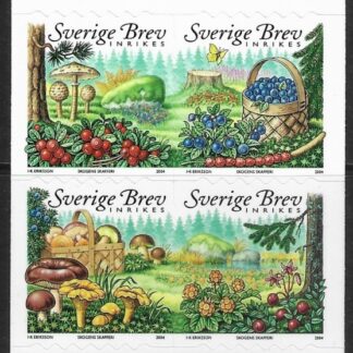 2004 Sweden SG2341-4 Forest Food U/M (MNH)