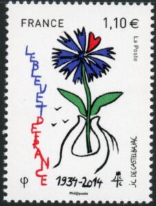 2014 France SG5676 80th Ann. of Le Bleuet de France U/M (MNH)