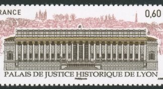 2012 France SG5255 Historic Buildings Courthouse Lyon  U/M (MNH)