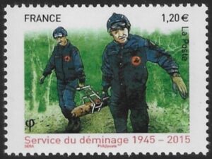 2015 France SG5725 70th Anniv of Mining Clearing Dept. U/M (MNH)