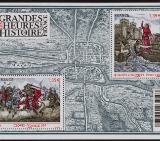 2012 France MS5260 Great Hours in the History of France U/M (MNH)