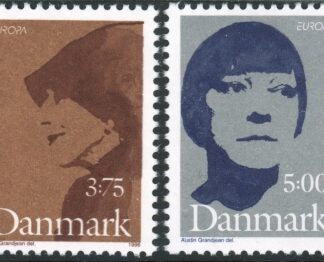 1996 Denmark SG1072-3 Europa Famous Women U/M (MNH)