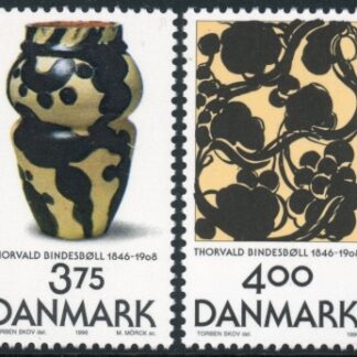1996 Denmark SG1082-3 150th Anniv of Thorvald Bindesboll U/M (MNH)