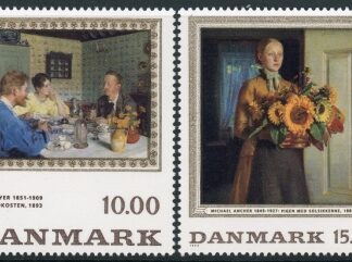 1996 Denmark SG1084-5 Paintings U/M (MNH)