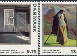 1997 Denmark SG1125-6 Paintings U/M (MNH)