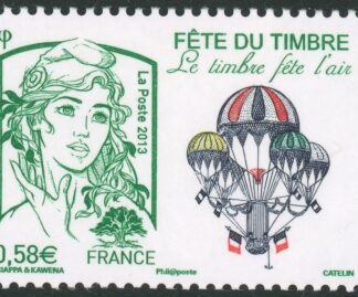 2013 France SG.5455 Marianne & Air Balloon U/M (MNH)