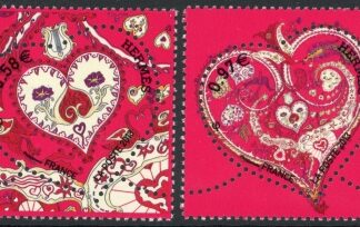 2013 France SG.5293-4 St. Valentines Day Hermes U/M (MNH)