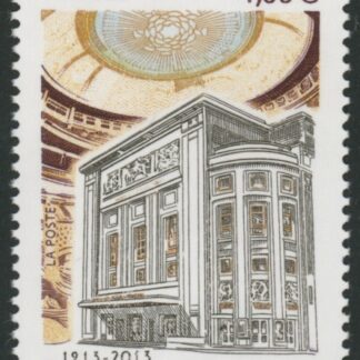 2013 France SG.5340 Centenary of Champs-Elysees Theatre U/M (MNH)