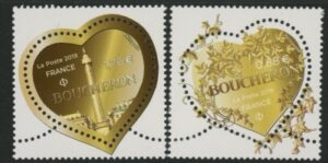 2019 France SG6569-70 Valentine's Day Boucheron U/M (MNH)