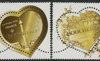 2019 France SG6569-70 Valentine's Day Boucheron U/M (MNH)