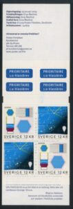 2009 Sweden SB634 Europa Astronomy Booklet U/M (MNH)