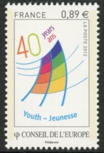 2012 France C70 40th Anniv of European Youth Centre  U/M (MNH)
