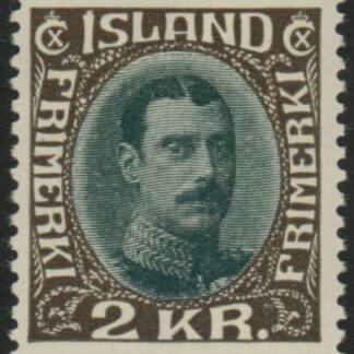 1931  Iceland SG.192   2k myrtle & sepia.   U/M (MNH)