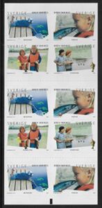 2007 Sweden SB618 Summer Stamps Fishing SG2504-7 U/M (MNH)