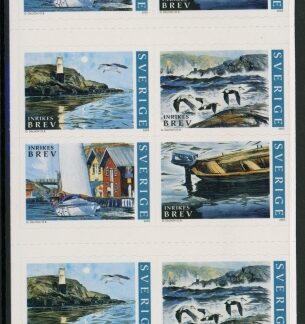 2002 Sweden SB569 Bohusian Province Booklet containing SB2226-9 U/M (MNH)