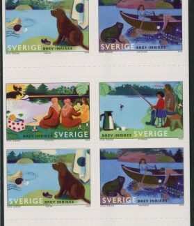 2006 Sweden SB608 Summer by the Lake Booklet containing SG2453-6 U/M (MNH)
