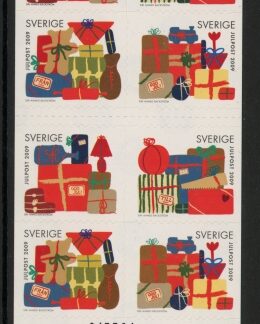 2009 Sweden SB640 Christmas Booklet containing SG2638-41 U/M (MNH)