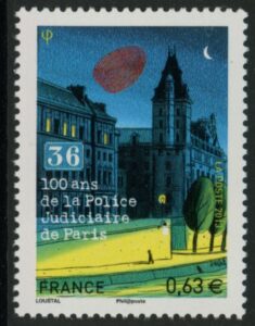 2013 France SG.5447 Cenenary of Judicial Police of Paris U/M (MNH)