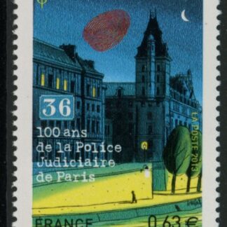 2013 France SG.5447 Cenenary of Judicial Police of Paris U/M (MNH)