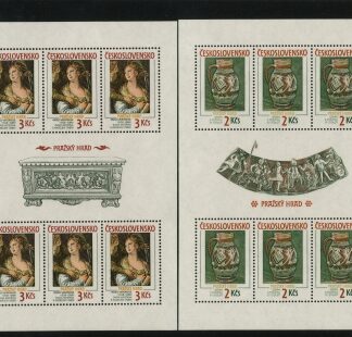 1988 Czechoslovakia SG2950-1 Prague Castle (24th Series) U/M (MNH))