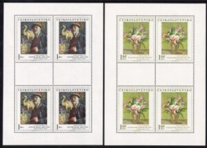1974 Czechoslovakia SG2194-8 Art (9th Series) U/M (MNH)