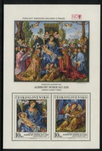 1989 Czechoslovakia MS2976 Art (23rd Series) U/M (MNH)