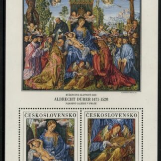 1989 Czechoslovakia MS2976 Art (23rd Series) U/M (MNH)