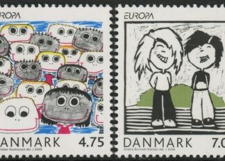 2006 Denmark SG1476-7 Europa Integration Set of 2 values U/M (MNH)