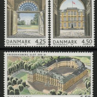 2004 Denmark SG.1378-80 300th Anniv of Frederiksberg Palace Set of 3 values U/M (MNH)