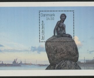 2013 Denmark MS1720 Centenary of Little Mermaid Statue Mini-Sheet U/M (MNH)