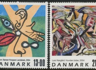 2004 Denmark SG1392-3 Paintings Set of 2 values U/M (MNH)