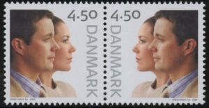 2004 Denmark SG.1382-3 Marriage of Prince Frederik Set of 2 values U/M (MNH)