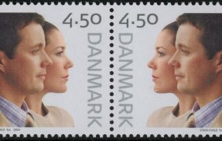 2004 Denmark SG.1382-3 Marriage of Prince Frederik Set of 2 values U/M (MNH)