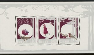 2013 Denmark MS.1732 Winter Stamps Mini-Sheet U/M (MNH)