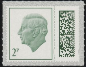 V5101  2p grey-green M23L (from sheet) U/M (MNH