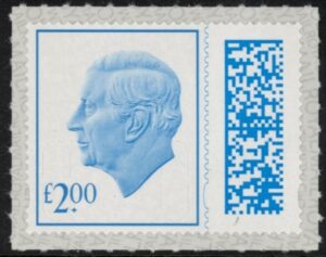 VTBA  £2.00  blue M23L (from sheet) U/M (MNH