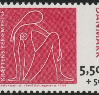 2008 Denmark SG.1515 Breast Cancer Awareness Campaign U/M (MNH)
