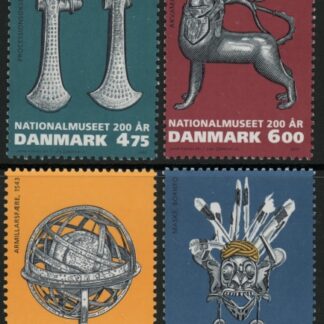 2007 Denmark SG.1494-7 Bicentenary of National Museum Set of 4 values U/M (MNH)