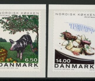 2014 Denmark SG.1735-6 Nordic Cuisine Set of 2 values U/M (MNH)