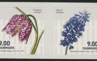 2014 Denmark SG.1737-8 Spring Flowers Set of 2 values U/M (MNH)