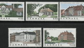 2004 Denmark SG.1369-73 Domestic Architecture Set of 5 values U/M (MNH)