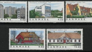 2003 Denmark SG.1296-300 Domestic Architecture Set of 5 values U/M (MNH)