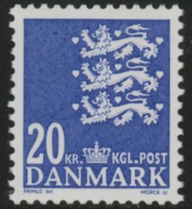2008 Denmark SG.1318 20k Arms U/M (MNH)
