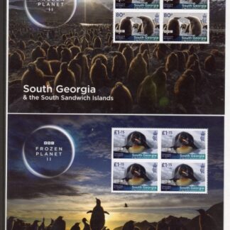 2023 South Georgia. SG.817-20.  Frozen Planet II  sheetlets.  U/M (MNH)